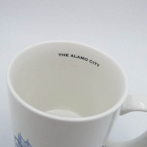 Starbucks 2002 San Antonio Mug Skyline Series Barista 18 oz Tea - Picture 5 of 9